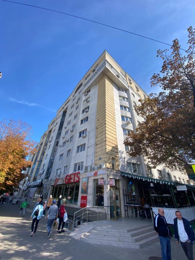 Ultra Central Double Room Appartment In Chisinau Exterior foto